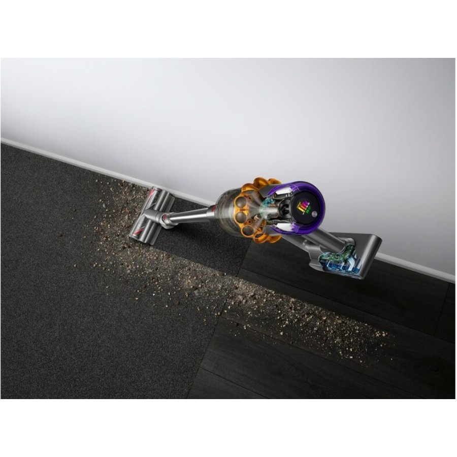 Dyson V15 Detect Absolute Επαναφορτιζόμενη Σκούπα Stick & Χειρός 25.2V Yellow/Iron/Nickel Dyson V15 Detect Absolute Επαναφορτιζόμενη Σκούπα Stick & Χειρός 25.2V Yellow/Iron/Nickel